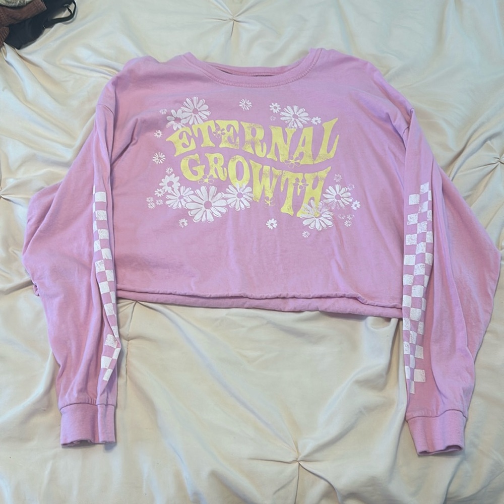 Grayson threads pink eternal growth long sleeve t-shirt